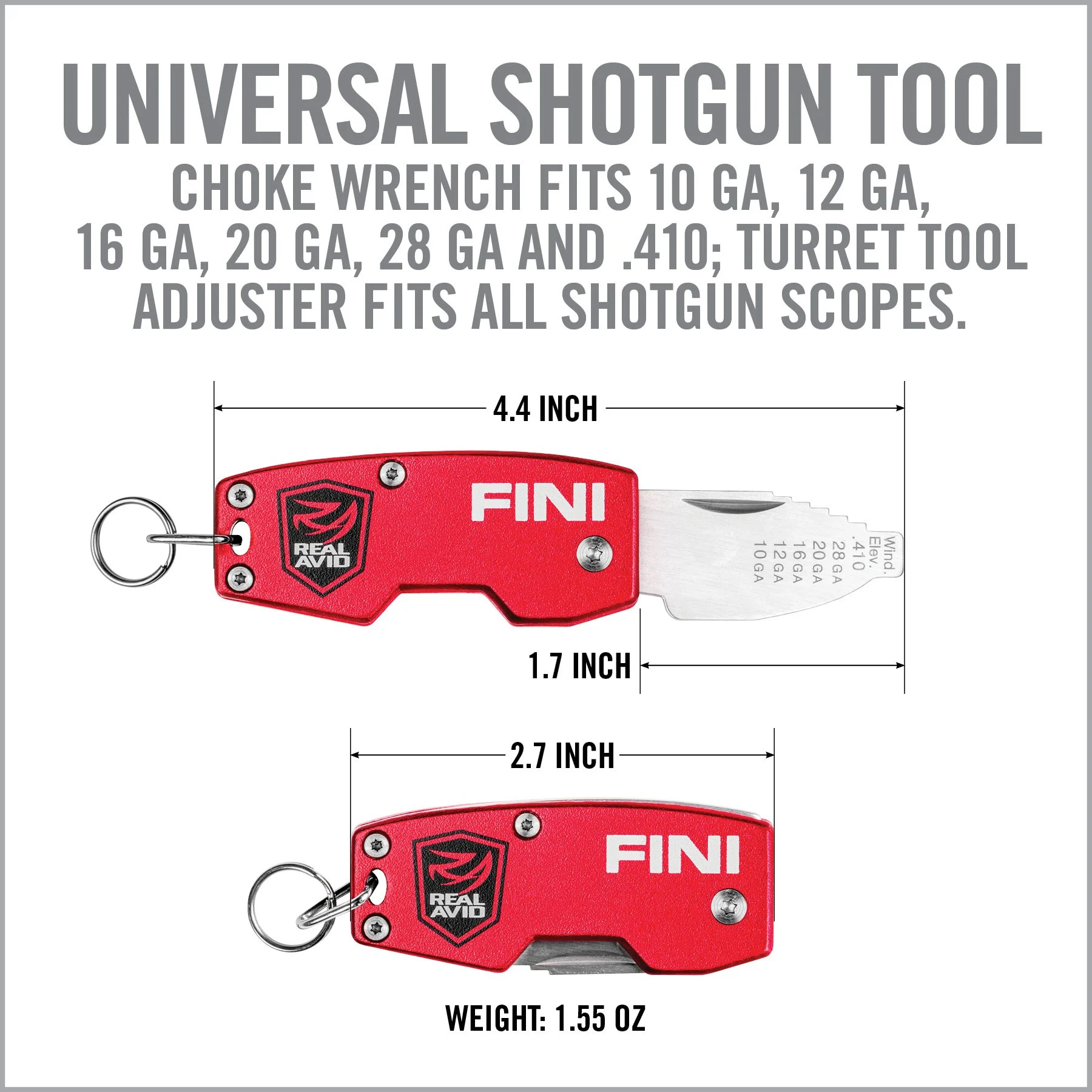 Real Avid Fini Universal Choke Wrench