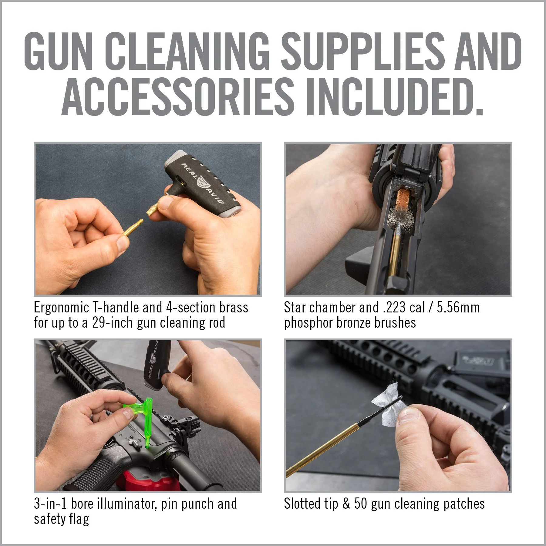 Real Avid Gun Boss Pro, Pro AR15 Cleaning Kit