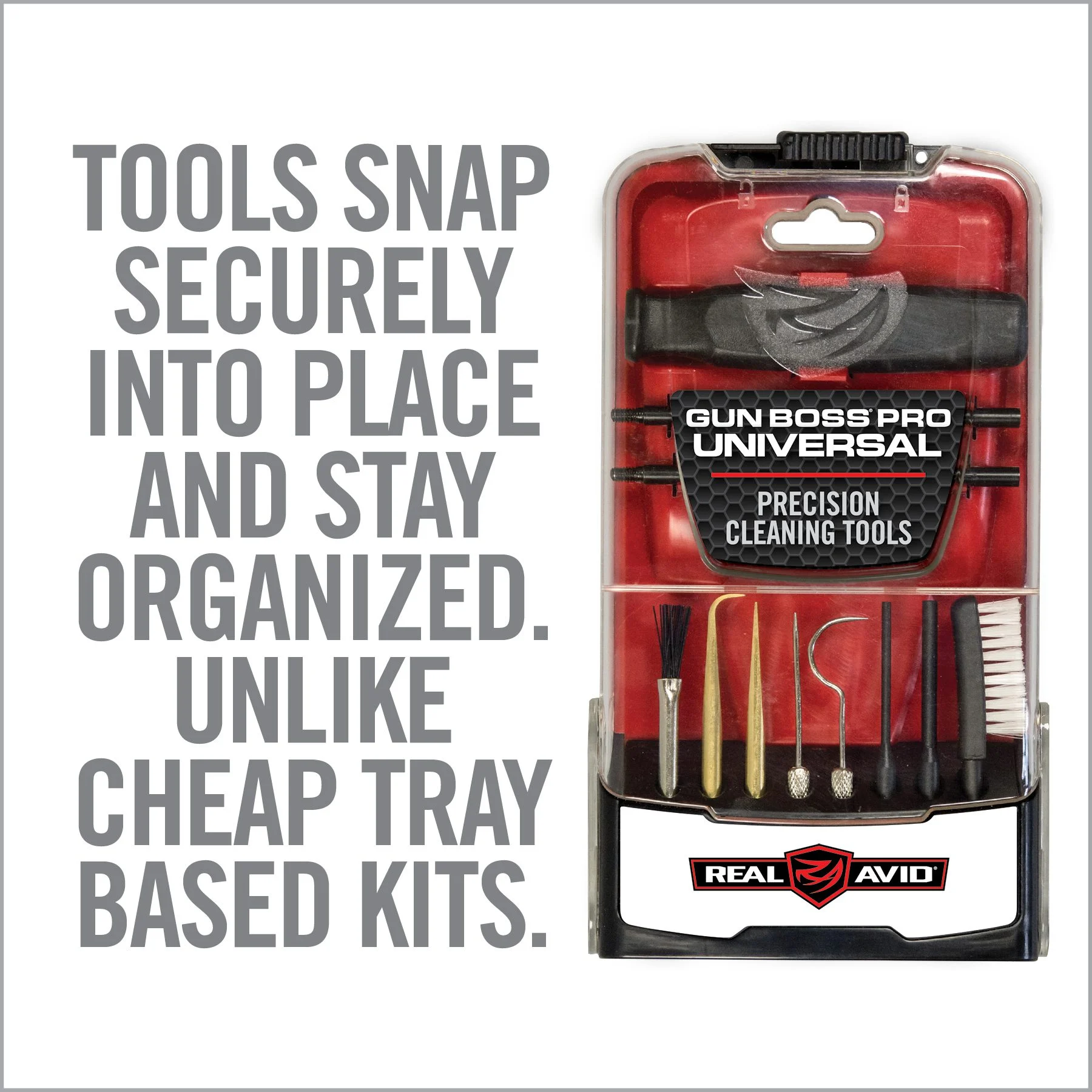 Real Avid Gun Boss Pro, Pro Handgun Cleaning Kit