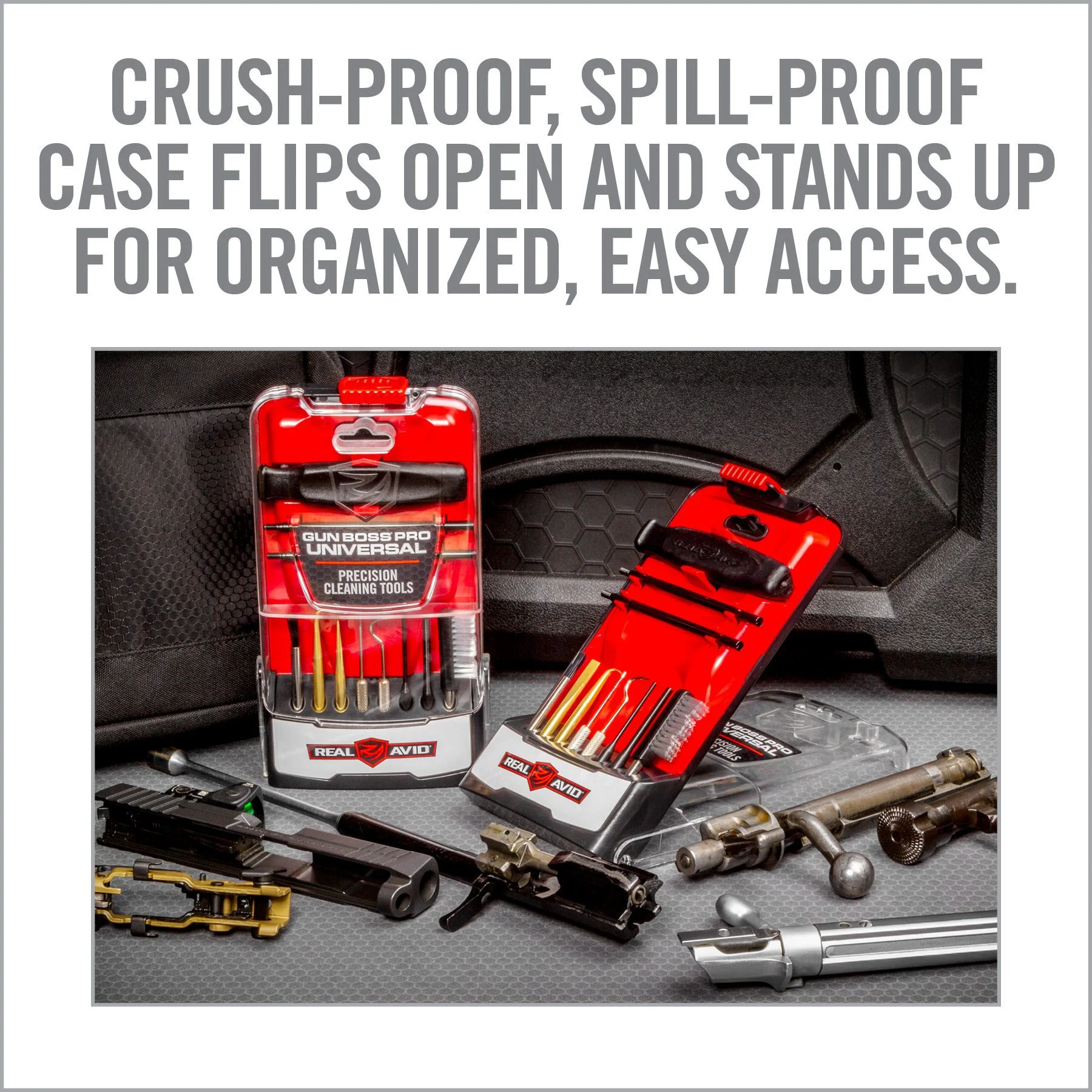 Real Avid Gun Boss Pro, Pro Handgun Cleaning Kit