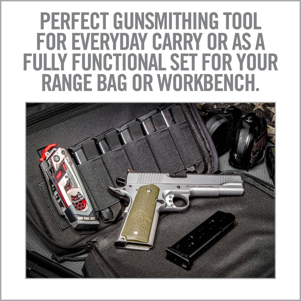 Real Avid Gun Tool AMP, Next-Gen Gun Readiness Multi-Tool, 1911 