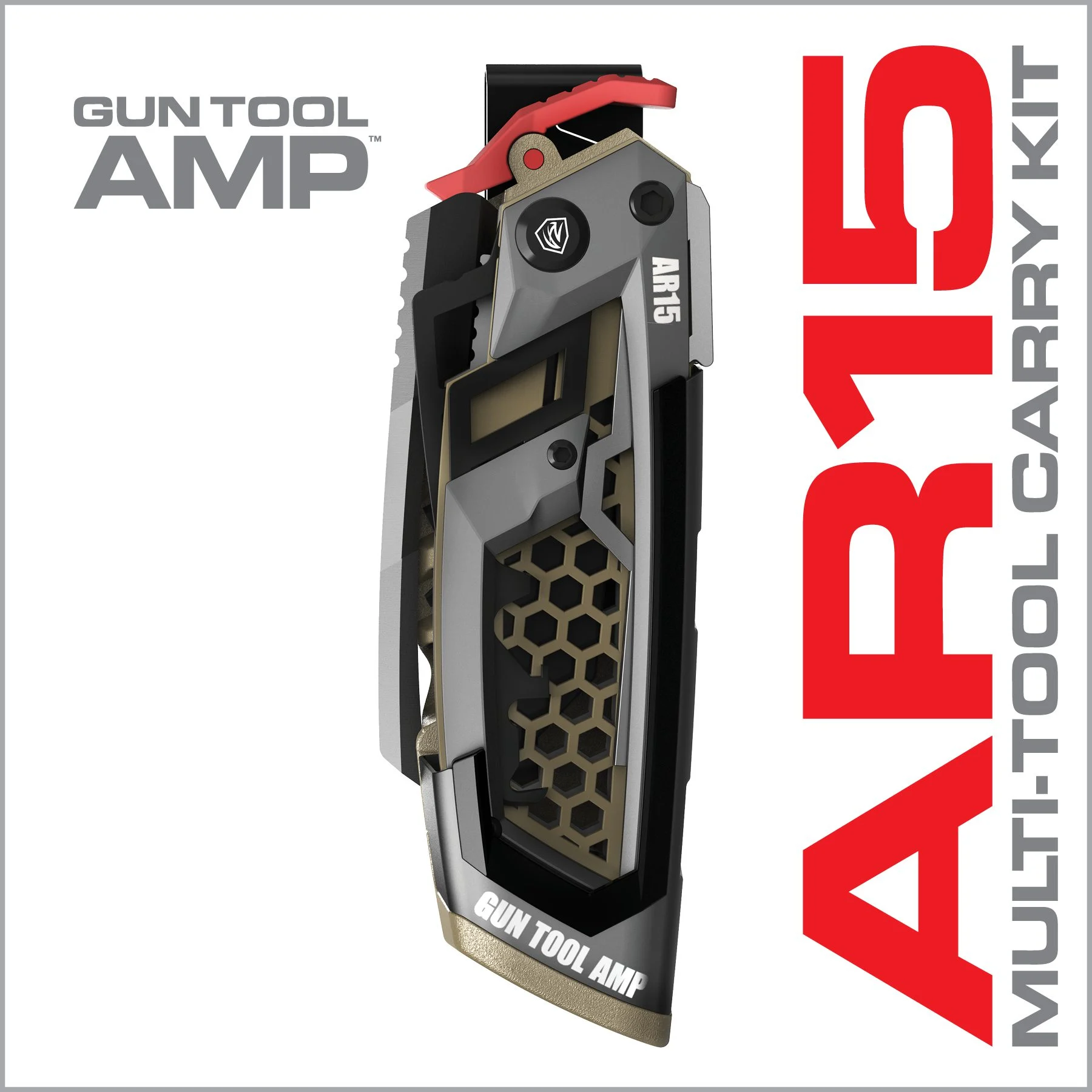 Real Avid Gun Tool AMP, Next-Gen Gun Readiness Multi-Tool, AR15