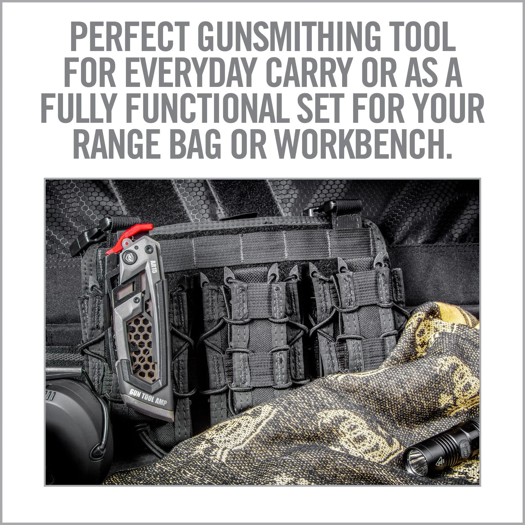 Real Avid Gun Tool AMP, Next-Gen Gun Readiness Multi-Tool, AR15