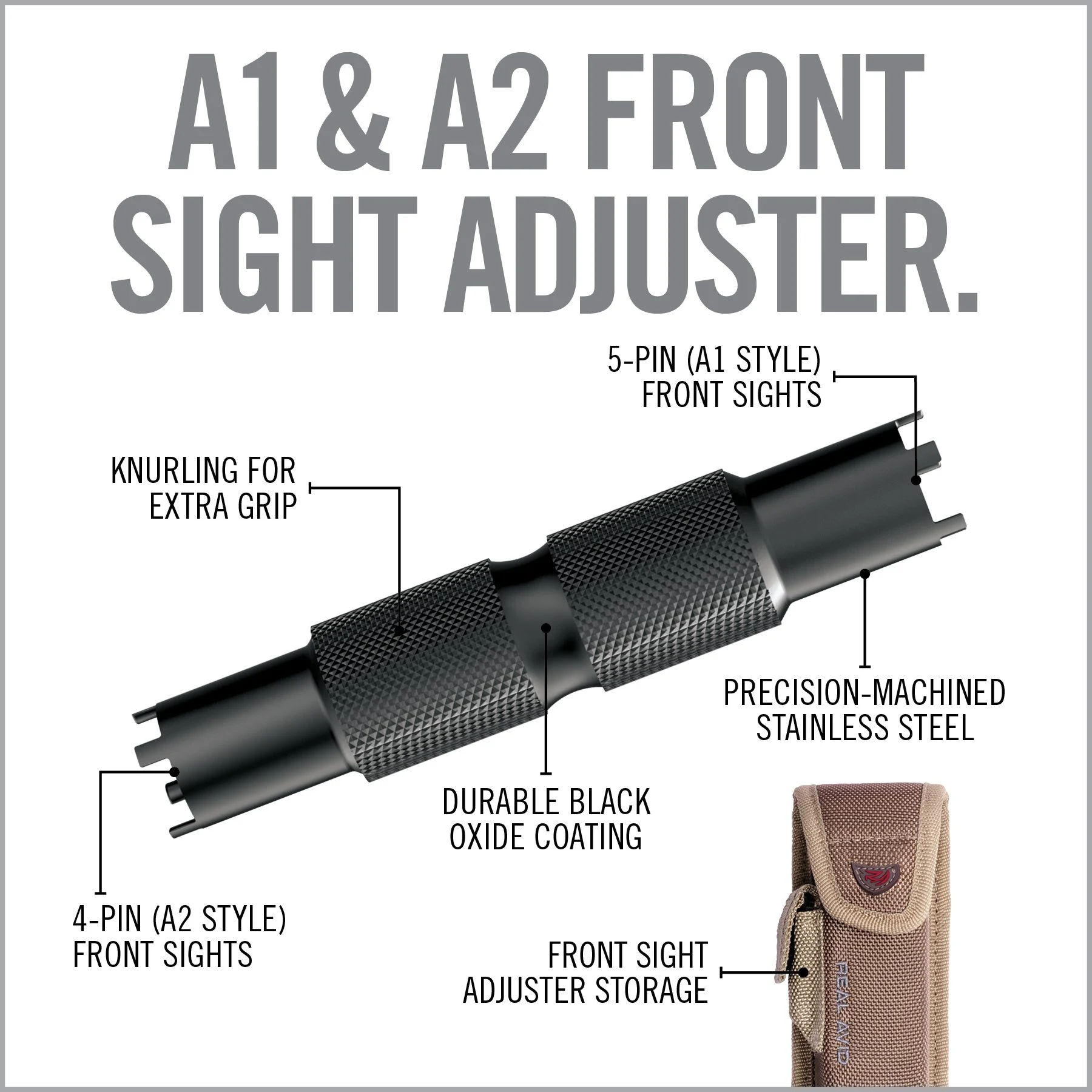 Real Avid Gun Tool Pro AR15, Multi-Tool, Optimized for the AR15, Flat Dark Earth/ Black