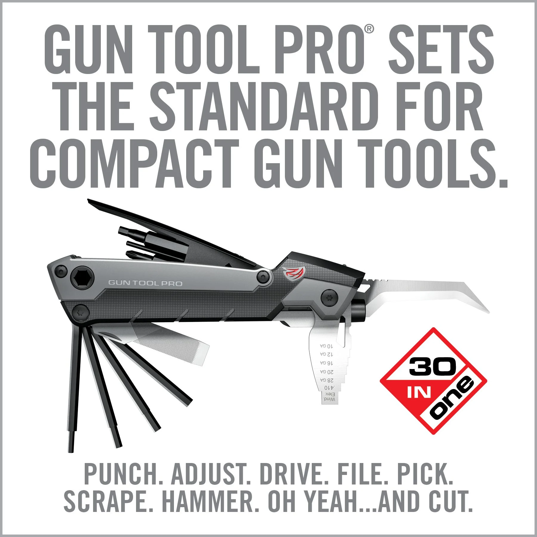 Real Avid Gun Tool, PRO 2.5", Claw Point