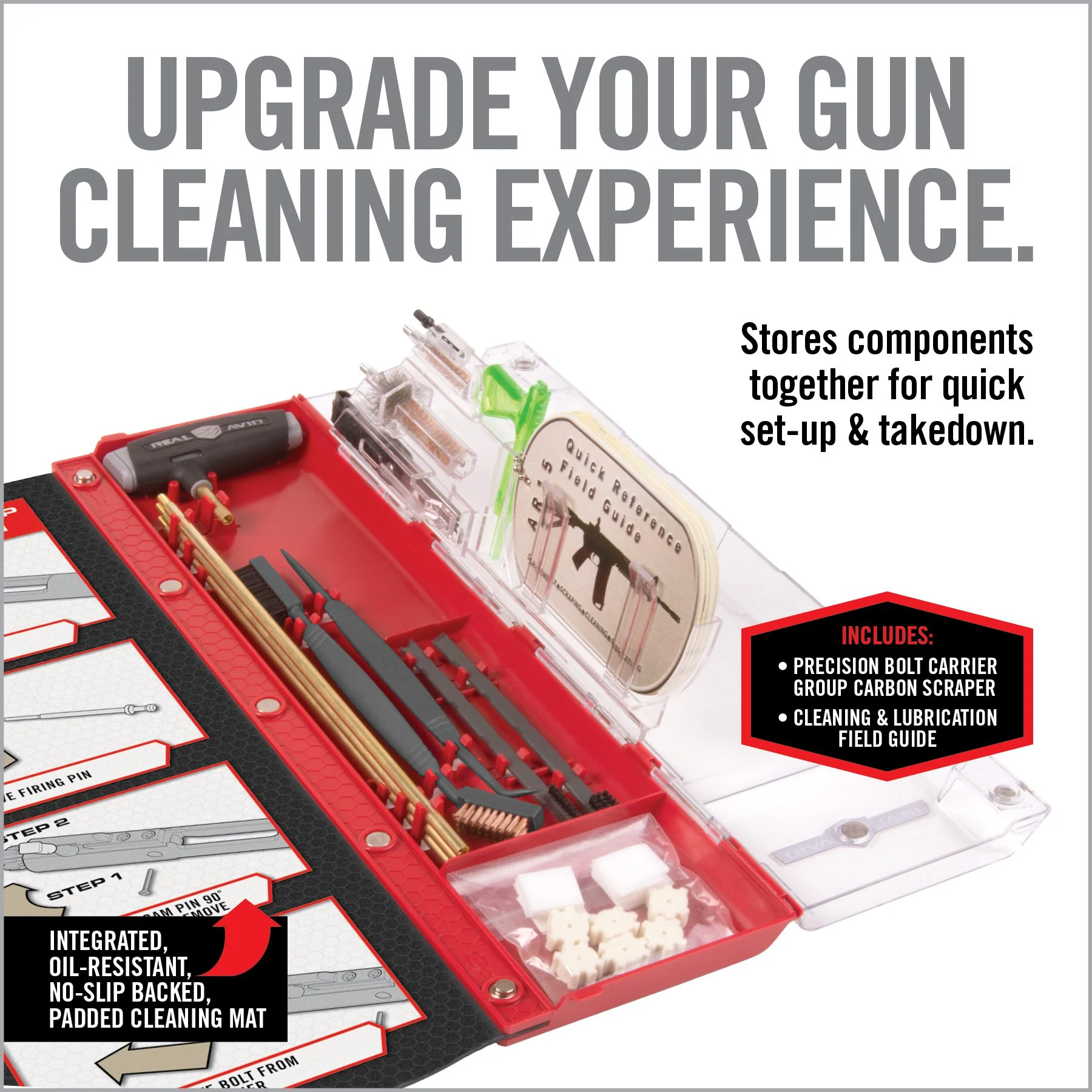 Real Avid Master Cleaning Station, AR15 Cleaning Kit