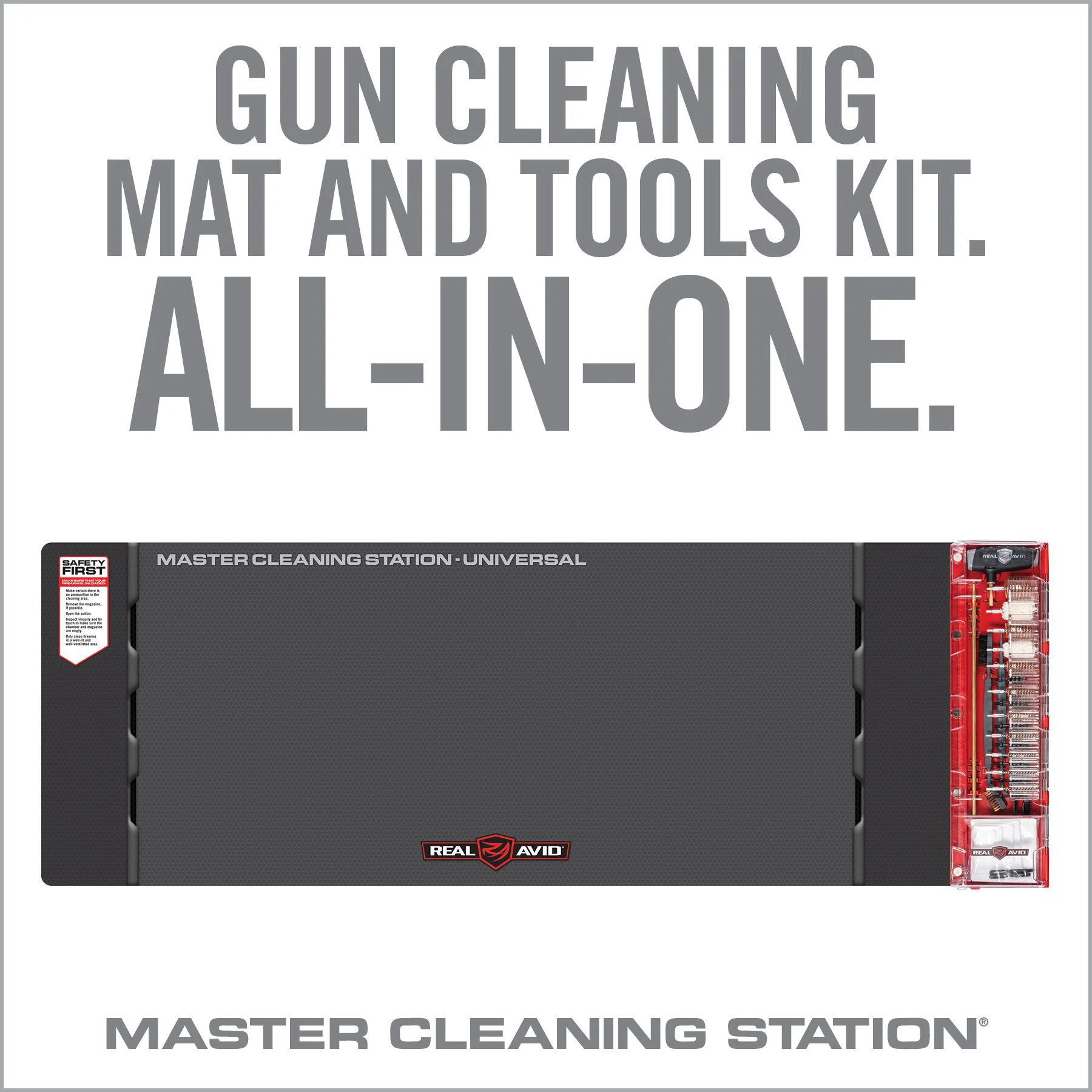 Real Avid Master Cleaning Station, Universal Cleaning Kit