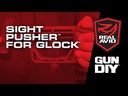 Real Avid Glock Sight Pusher, Black