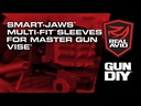 Real Avid Smart Fit Jaws, Multi-fit Sleeve For Gun Vise