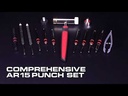 Real Avid Accu-Punch Hammer & AR-15 Pin Punch Set