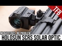 Holosun SCRS 2MOA Dot Rifle Solar-Charging Reflex Sight SCRS-GR-2