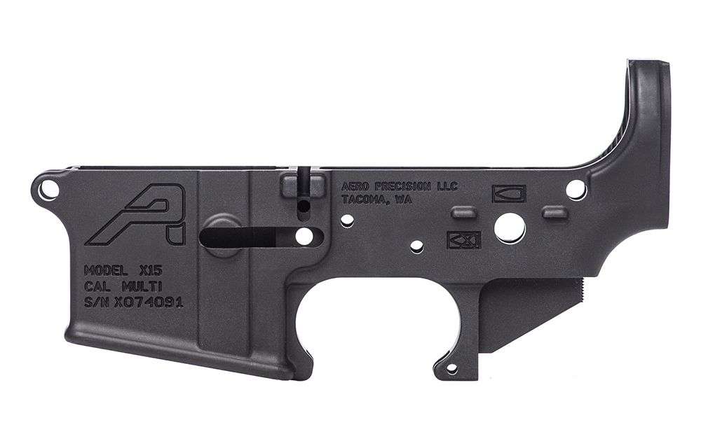 Aero Precision X15 Gen 2 AR15 Stripped Lower Receiver Black