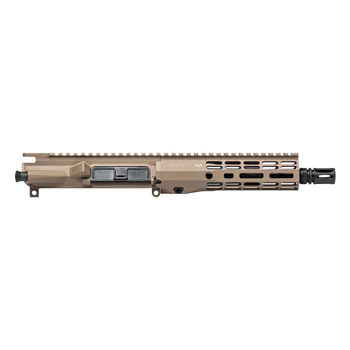 Aero Precision M4E1-T AR15 Complete Upper 300 BLK 8" Barrel Cerakote, FDE