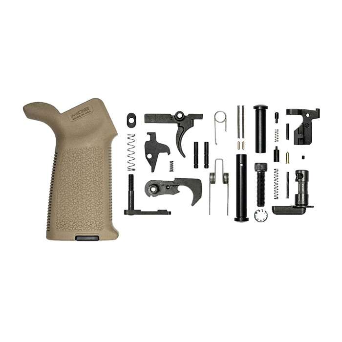 Aero Precision M5 Lower Parts Kit AR10 Magpul MOE Grip FDE