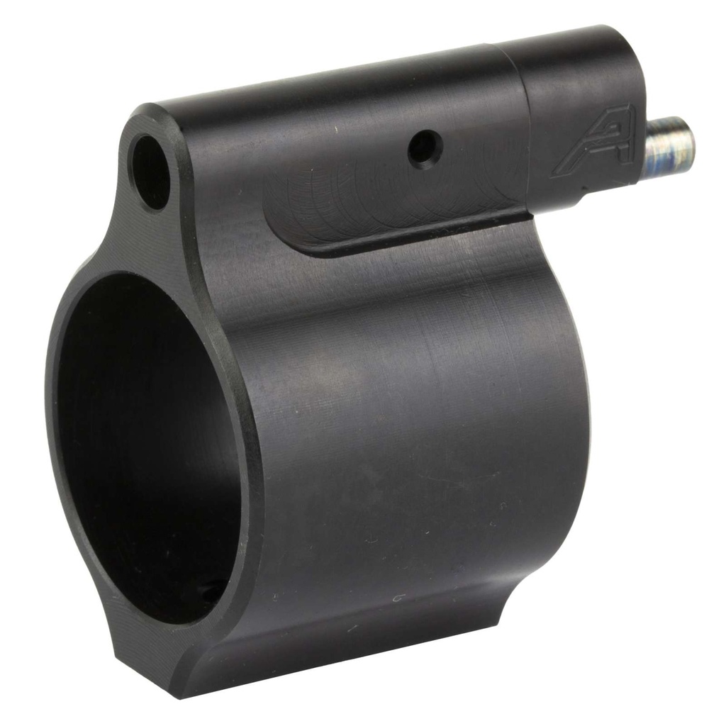 Aero Precision AR15 Low Profile Adjustable Gas Block 0.875" Barrel Nitride, Black 