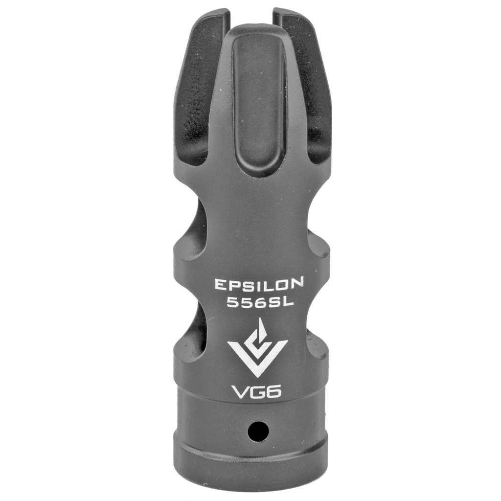 Aero Precision VG6 Epsilon 556 SL Muzzle Brake, 223 Rem/556NATO, 1/2X28, Black