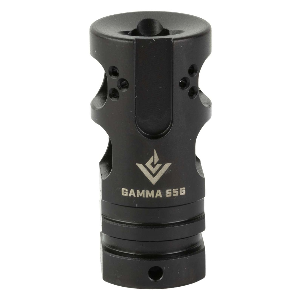 Aero Precision VG6 Gamma Muzzle Brake, 223 Remington/556NATO, Nitride Finish, Black