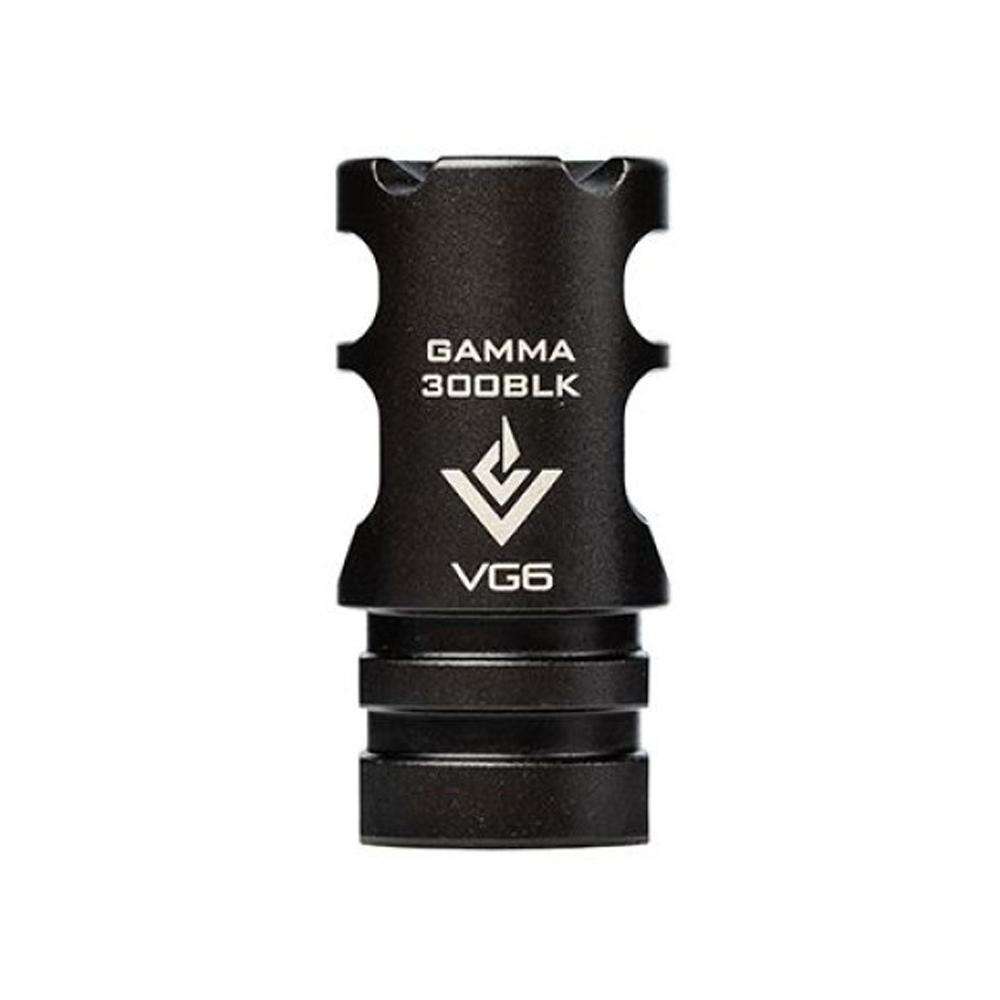 Aero Precision VG6 Gamma Muzzle Brake, 300 Blackout, Nitride Finish, Black