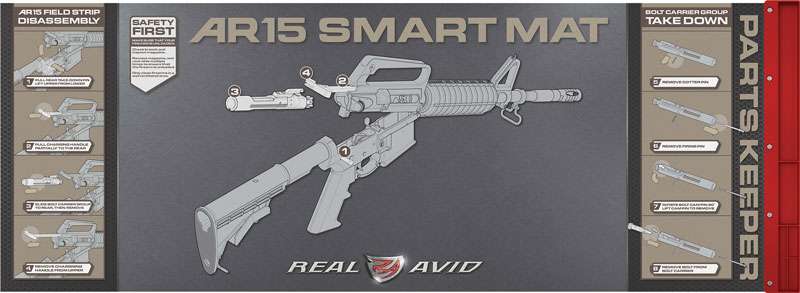 Real Avid Mat, Smart AR15 Cleaning Mat