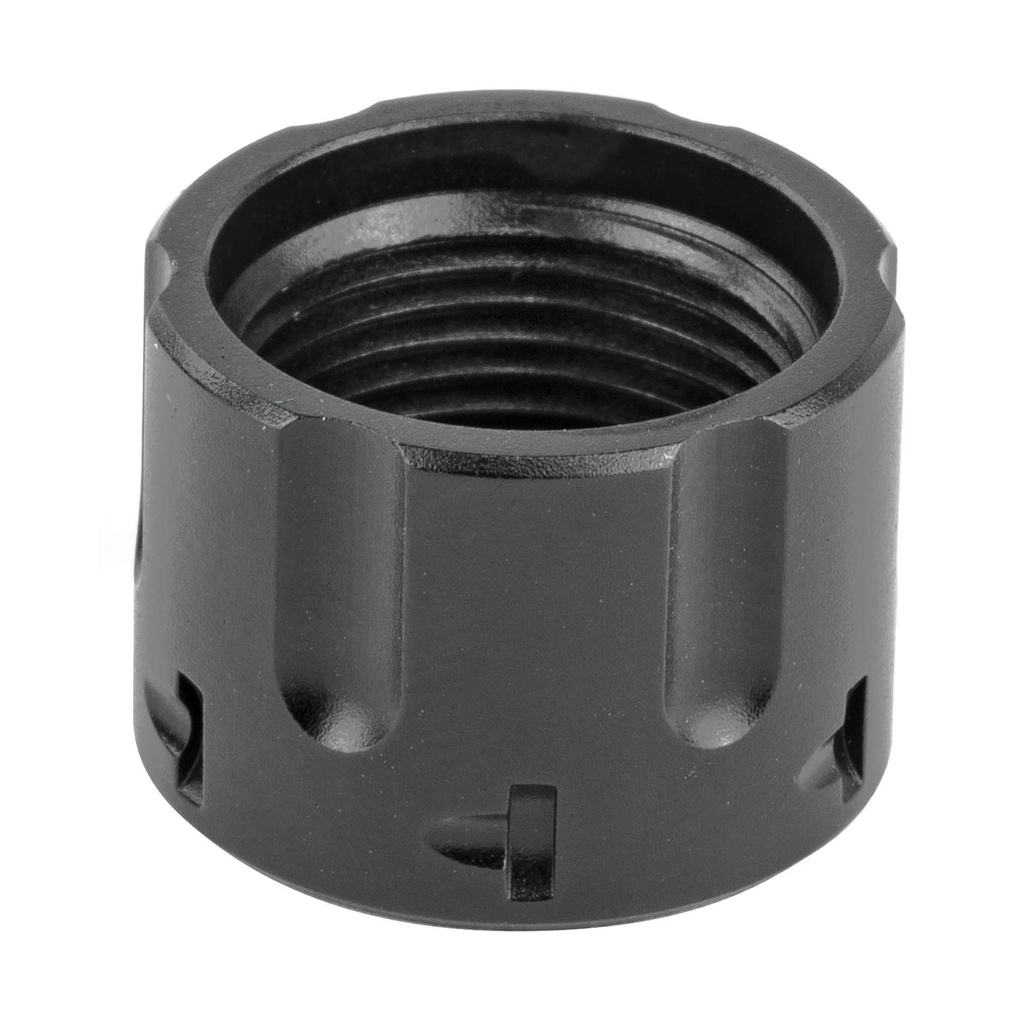 Backup Tactical 1/2X28 Pistol Thread Protector Revolver Cylinder, Black