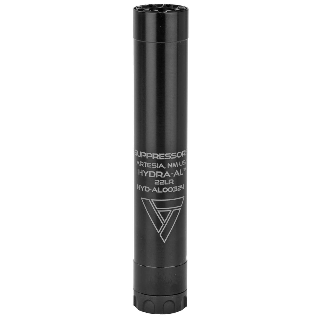 CGS Hydra AL Suppressor .22LR 5.6" 1/2X28 Aluminum Black