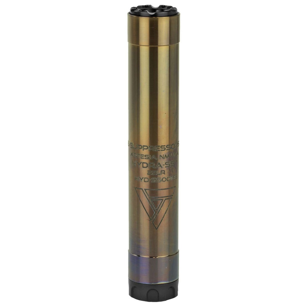 CGS Hydra SS Suppressor .22 LR 5.6" 1/2X28 Titanium