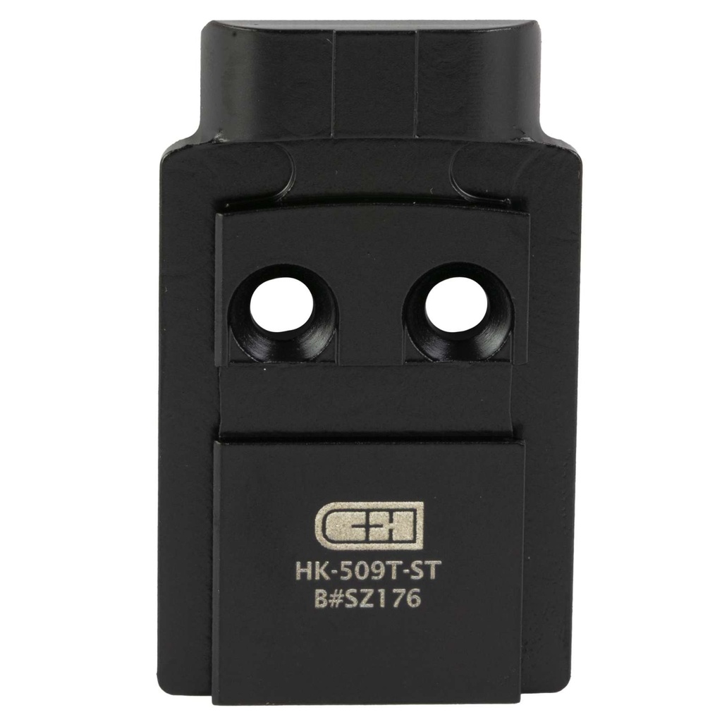 C&H Precision Heckler & Koch VP9 Mount Holosun 509T Fits Anodized, Black,