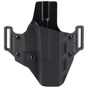 Crucial Concealment Right Hand Covert OWB Glock 17 Holster, Black