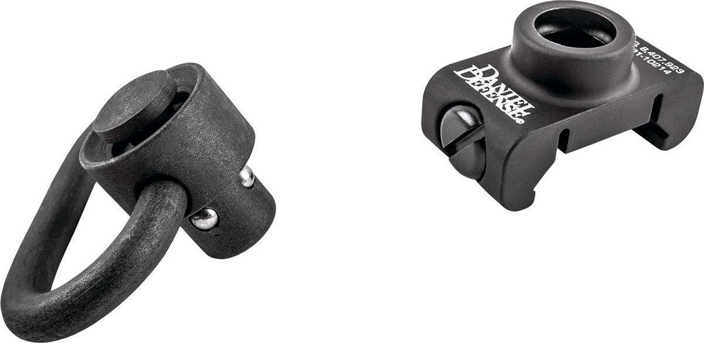 Daniel Defense Rail Mount Swivel Attachment 1.25" QD w/Push Button Black