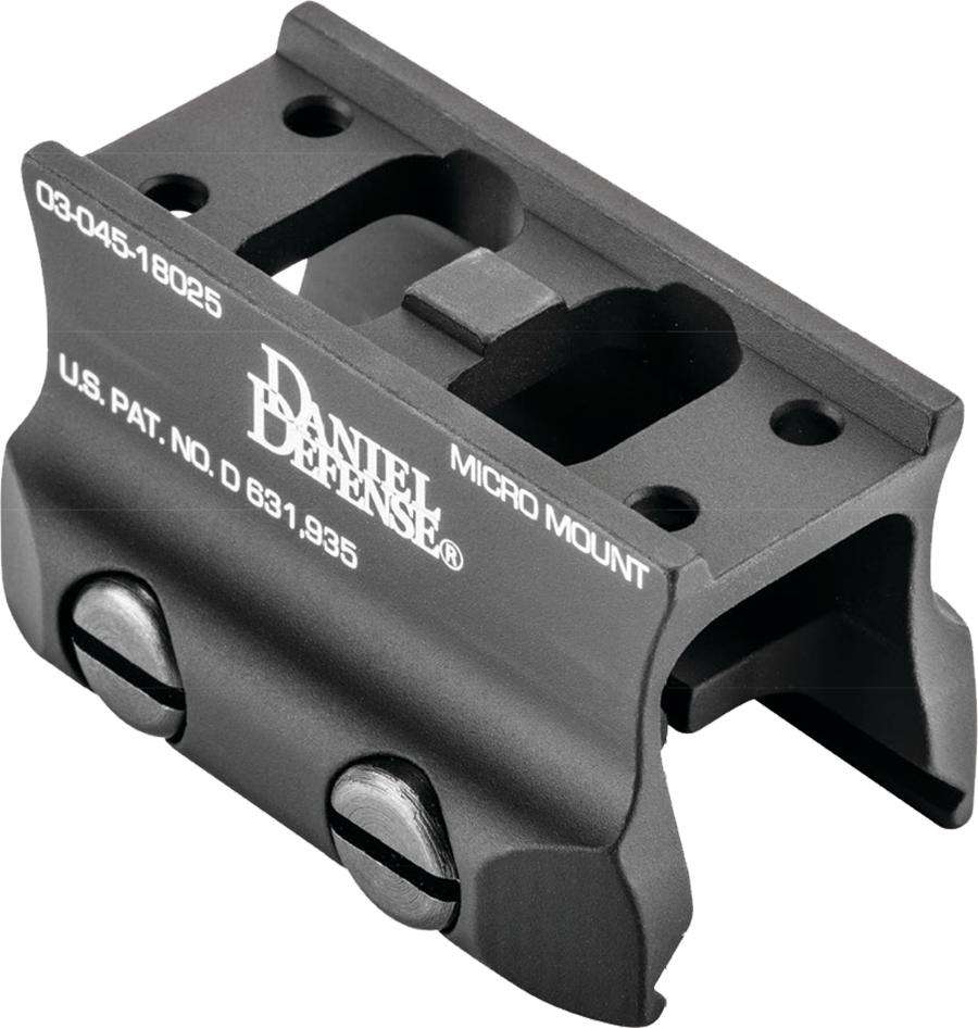 Daniel Defense Rock and Lock Micro Mount Anodized Aluminum Black