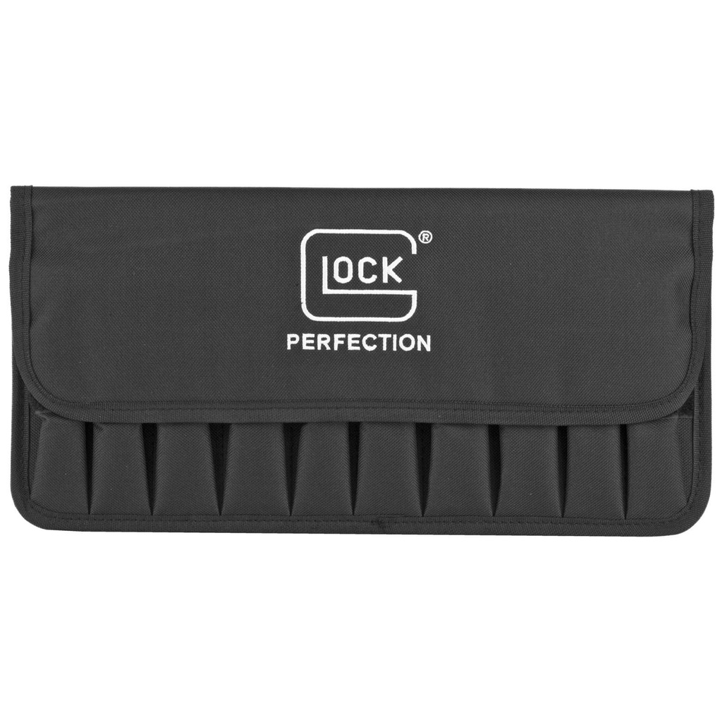 Glock Magazines Pouch 10 Mags Logo on Flap Black