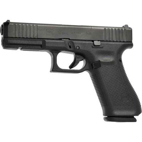 Glock 17 Gen5 MOS 9MM 4.49" 17Rds 2 Mags DLC Matte Black