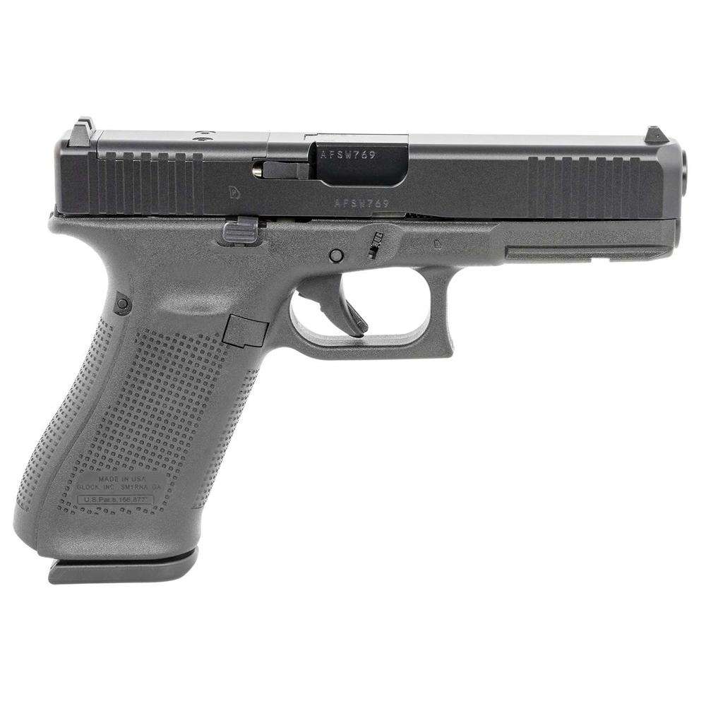 Glock 17 Gen5 MOS US 9MM 4.49" 17Rds 2 Mags DLC Matte Black