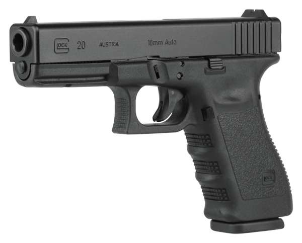 Glock 20 Gen4 10MM 4.60" 15Rds 2 Mags Matte Black