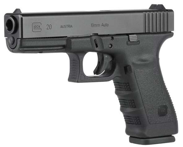 Glock 20SF Gen3 10MM 4.60" 15Rds 2 Mags Matte Black