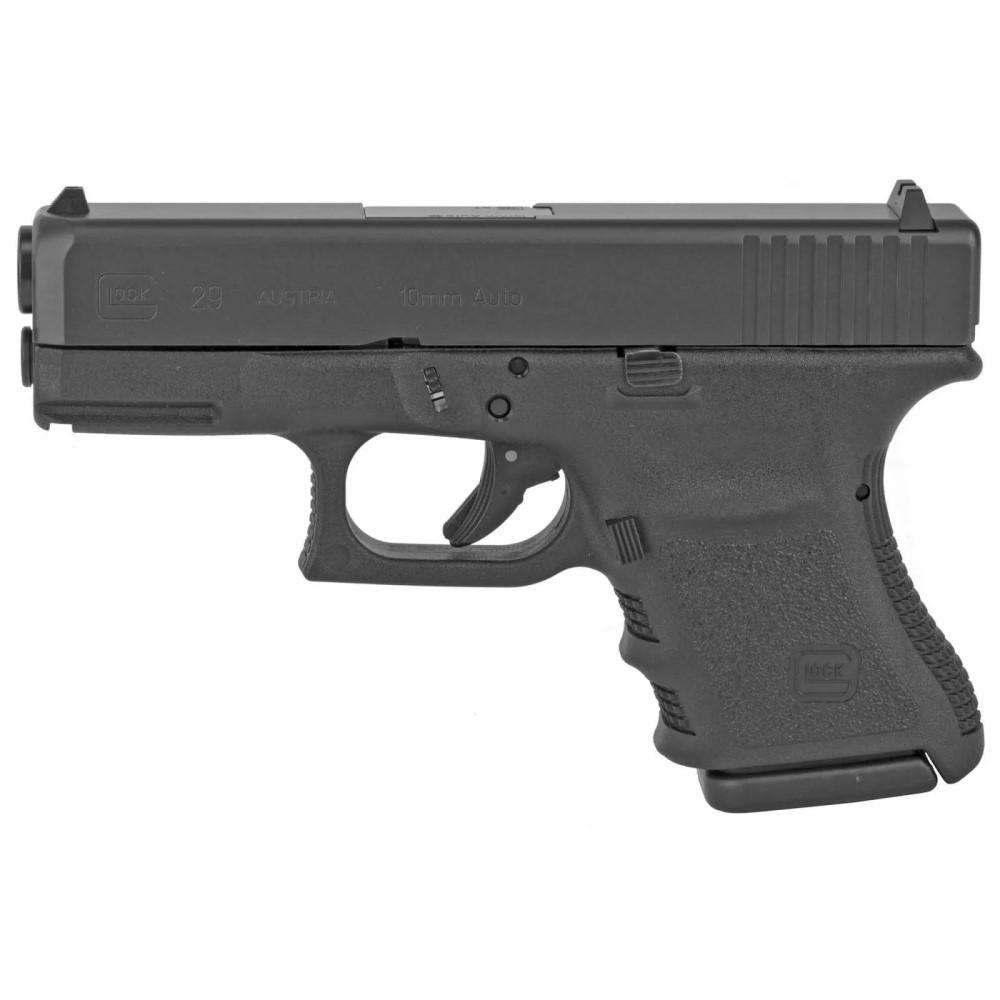 Glock 29SF Gen3 10MM 3.78" 10Rds 2 Mags Matte Black