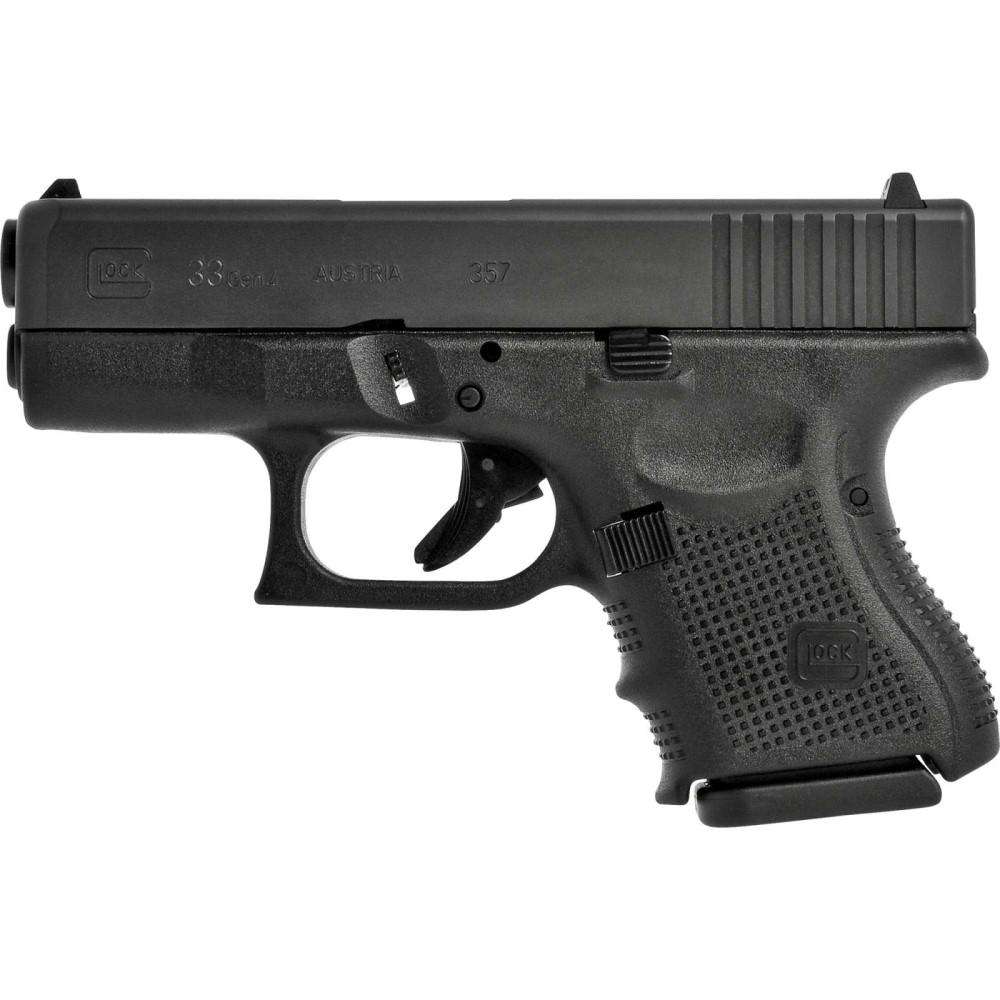 Glock 33 Gen4 357SIG 3.43" 9Rds 2 Mags Matte Black