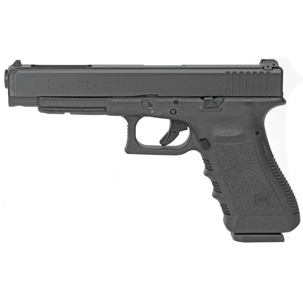 Glock 34 Gen4 US 9MM 5.31" 17Rds 2 Mags Prac/Tac Matte Black