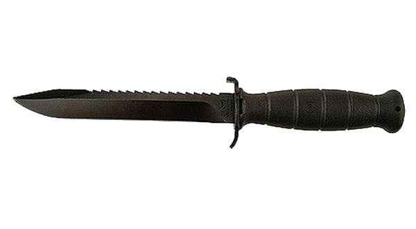 Glock Fixed Knife 6.50" with Root Saw Black