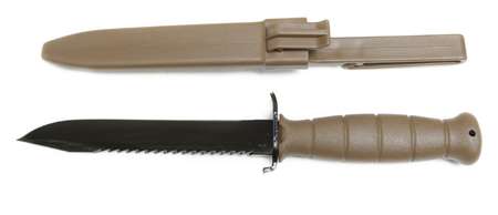 Glock Fixed Knife 6.50" with Root Saw FDE