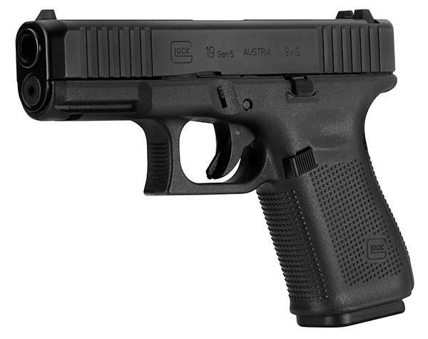 Glock 19 Gen5 9MM 4.02" 10Rds 3 Mags Matte Black