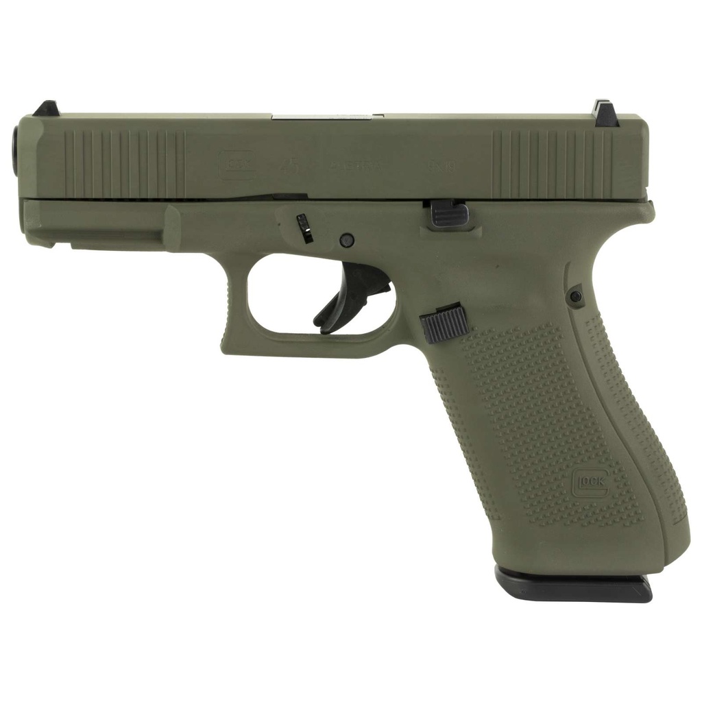 Glock 45 9MM 4.02" 17Rds 3 Mags Cerakote OD Green