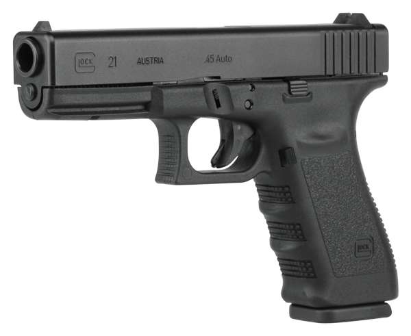 Glock 21SF Gen3 45ACP 4.60" 10Rds 2 Mags CA Compliant Matte Black