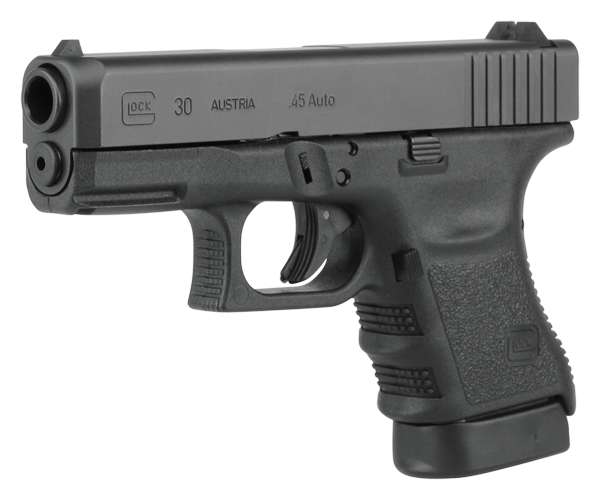 Glock 30SF Gen3 45ACP 3.78" 10Rds 2 Mags Matte Black