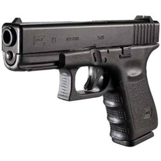 Glock 19 Gen3 9MM 4.02" 15Rds 2 Mags Matte Black