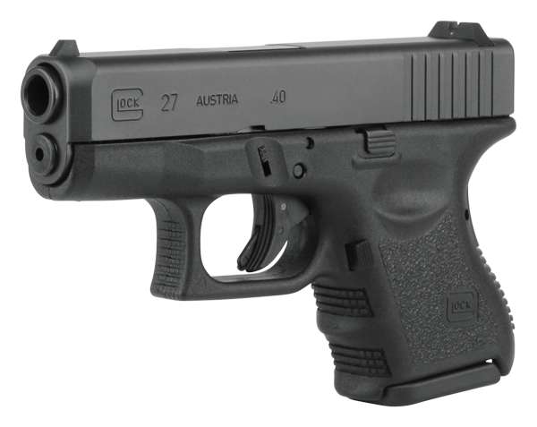 Glock 27 Gen3 40SW 3.43" 9Rds 2 Mags CA Compliant Matte Black