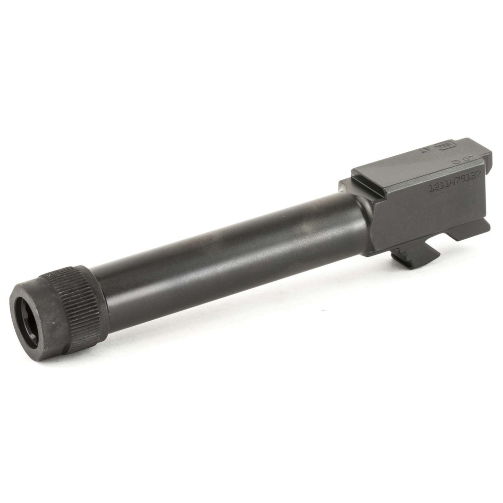 Glock 23 Threaded Barrel 40S&W M14x1LH Thread Pitch Black