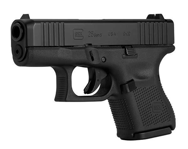 Glock 26 Gen5 9MM 3.43" 10Rds 3 Mags Matte Black