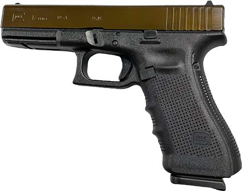 Glock 17 Gen4 9MM 4.49" 17Rds 3 Mags Oil Rubbed Bronze