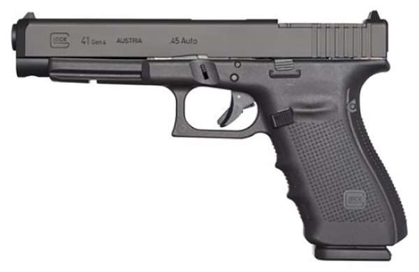 Glock 41 Gen4 MOS 45ACP 5.31" 10Rds 3 Mags Matte Black